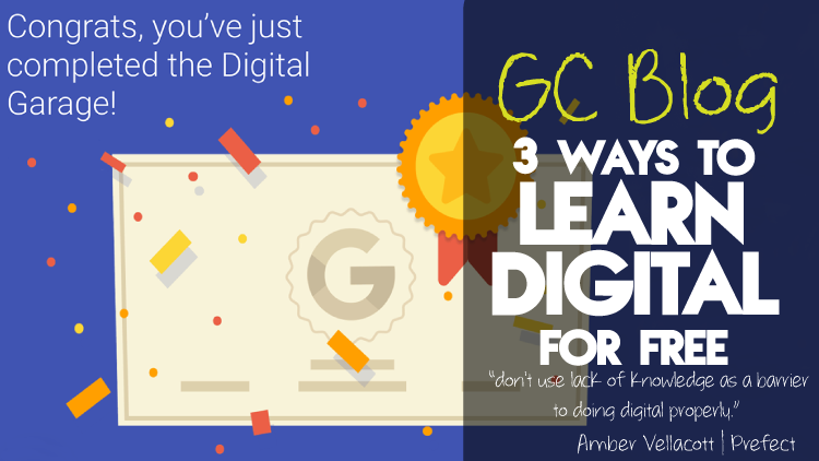 3 ways to learn digital, for FREE!