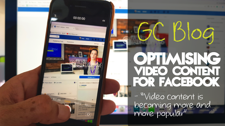 Optimising video content for Facebook